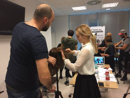 Train the trainers for L`Oreal